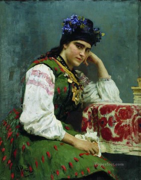 Retrato de Sofía Dragomirova 1889 Ilya Repin Pinturas al óleo